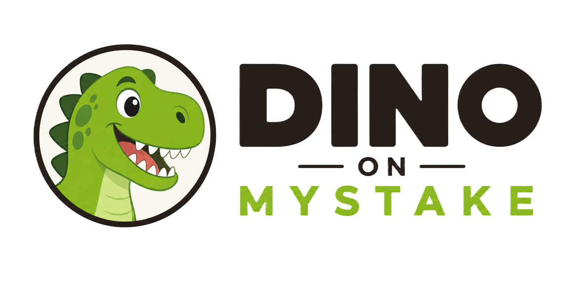 Dino on MyStake logo